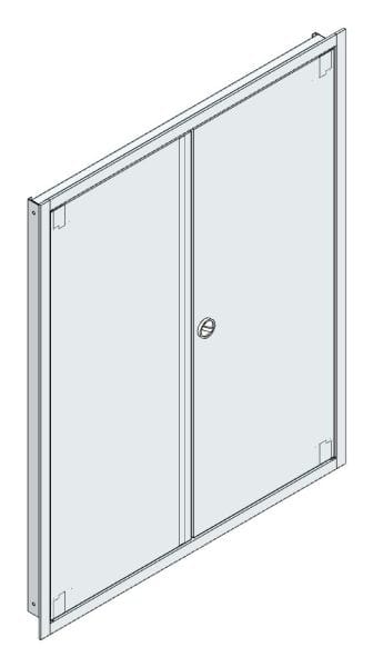 MEHLER - UP-Verteilertürrahmen, IP44+Tür außen B1006xH1239xT85mm
