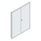 MEHLER - UP-Verteilertürrahmen,ALU IP30 außen B1006xH1239xT85mm