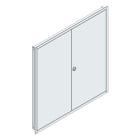 MEHLER - UP-Verteilertürrahmen,ALU IP44 außen B1216xH1239xT85mm