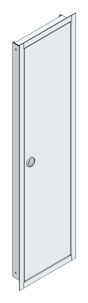 MEHLER - UP-Verteilertürrahmen,ALU IP44 außen B381xH1414xT85mm