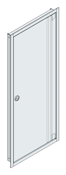 MEHLER - UP-Verteilertürrahmen, IP30+Tür außen B596xH1414xT85mm