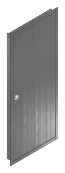 MEHLER - UP-Verteilertürrahmen,NIRO/V2A außen B596xH1414xT85mm