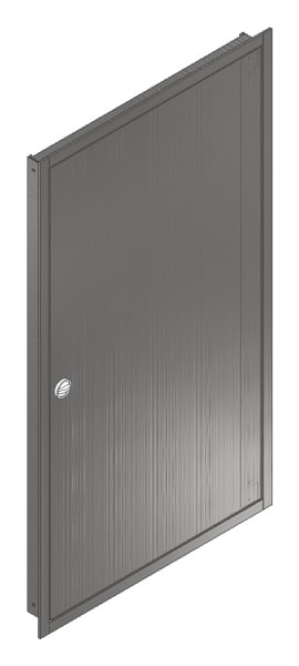 MEHLER - UP-Verteilertürrahmen,NIRO/V2A außen B796xH1414xT85mm