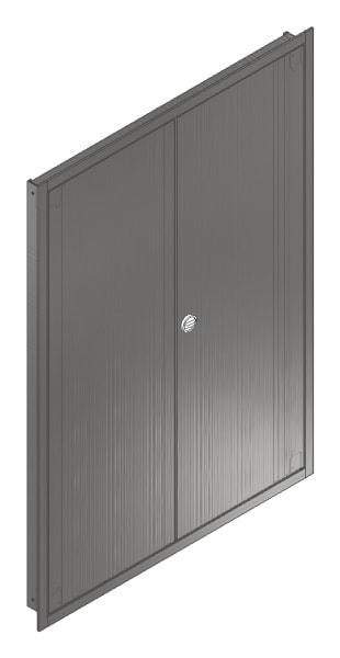MEHLER - UP-Verteilertürrahmen,NIRO/V2A außen B1006xH1414xT85mm