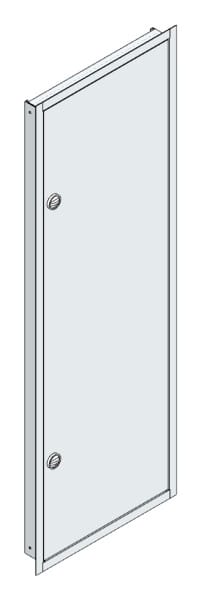 MEHLER - UP-Verteilertürrahmen,ALU IP44 außen B596xH1714xT85mm