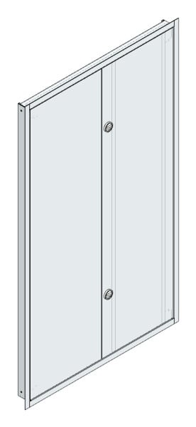 MEHLER - UP-Verteilertürrahmen,ALU IP30 außen B1006xH1714xT85mm