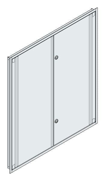 MEHLER - UP-Verteilertürrahmen, IP30+Tür außen B1501xH1714xT85mm