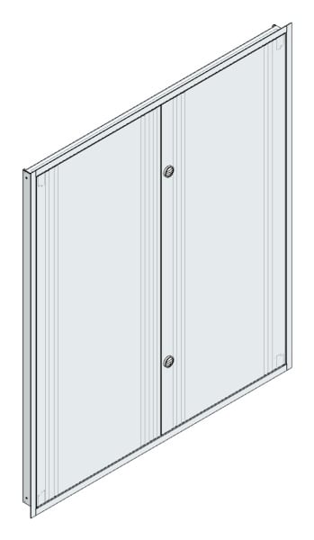 MEHLER - UP-Verteilertürrahmen,ALU IP30 außen B1501xH1714xT85mm