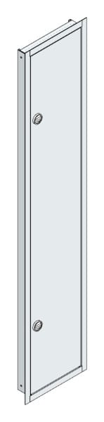 MEHLER - UP-Verteilertürrahmen,ALU IP44 außen B381xH1864xT85mm