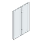MEHLER - UP-Verteilertürrahmen,ALU IP44 außen B1216xH1864xT85mm