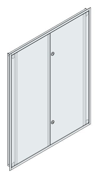 MEHLER - UP-Verteilertürrahmen, IP30+Tür außen B1501xH1864xT85mm