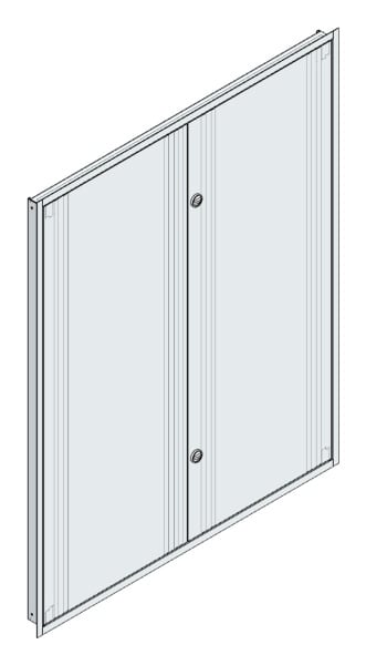 MEHLER - UP-Verteilertürrahmen,ALU IP30 außen B1501xH1864xT85mm