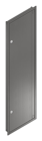 MEHLER - UP-Verteilertürrahmen,NIRO/V2A außen B596xH2039xT85mm