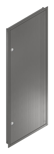 MEHLER - UP-Verteilertürrahmen,NIRO/V2A außen B796xH2039xT85mm