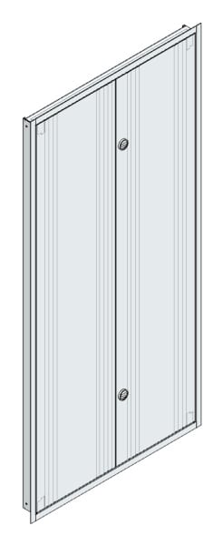 MEHLER - UP-Verteilertürrahmen,ALU IP30 außen B1006xH2039xT85mm