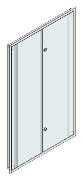 MEHLER - UP-Verteilertürrahmen, IP44+Tür außen B1216xH2039xT85mm