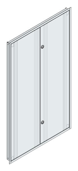 MEHLER - UP-Verteilertürrahmen,ALU IP44 außen B1216xH2039xT85mm