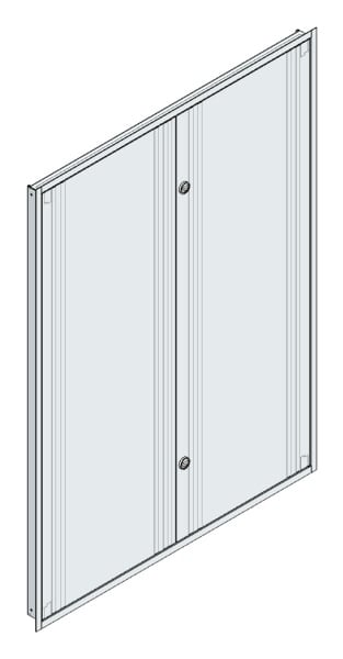 MEHLER - UP-Verteilertürrahmen,ALU IP30 außen B1501xH2039xT85mm