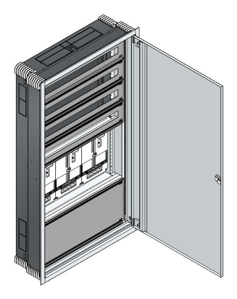MEHLER - UP-Zählerverteiler+PW+UM NÖ Netz für TN-Netz, außen B796xH1414xT245mm