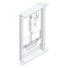 MEHLER - Zählerwanne m. 1 Zählerplatte Einbaumaß B260xH425mm 1ZP