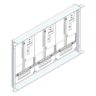 MEHLER - Zählerwanne m. 3 Zählerplatten Einbaumaß B675xH400mm 3ZP