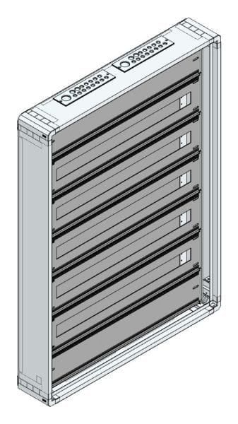 MEHLER - AP-Installations-Flachverteiler, 170TE m.RW, B765xH1055xT130mm