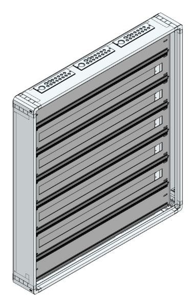 MEHLER - AP-Installations-Flachverteiler, 225TE m.RW, B975xH1055xT130mm