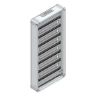 MEHLER - AP-Installations-Flachverteiler, 132TE m.RW, B565xH1205xT130mm