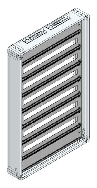 MEHLER - AP-Installations-Flachverteiler, 204TE o.RW, B765xH1205xT130mm