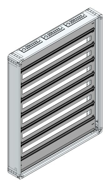 MEHLER - AP-Installations-Flachverteiler, 270TE o.RW, B975xH1205xT130mm