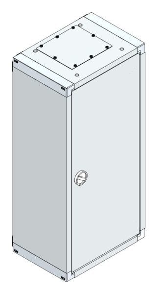 MEHLER - AP-Wandverteiler mit RW +Tür außen B360xH765xT250mm