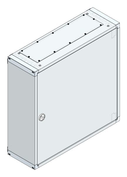 MEHLER - AP-Wandverteiler mit RW, Kl.II, außen B870xH770xT250mm