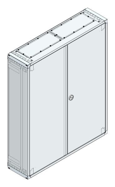 MEHLER - AP-Wandverteiler mit RW +Tür außen B985xH1215xT250mm