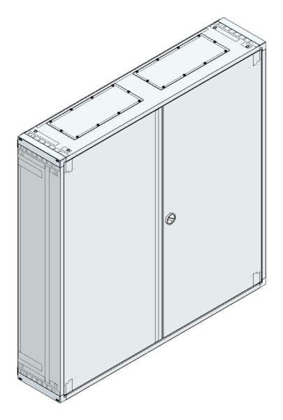 MEHLER - AP-Wandverteiler mit RW +Tür außen B1195xH1215xT250mm