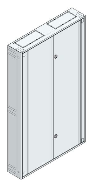 MEHLER - AP-Wandvert m. RW +Tür außen B1195xH2015xT250mm