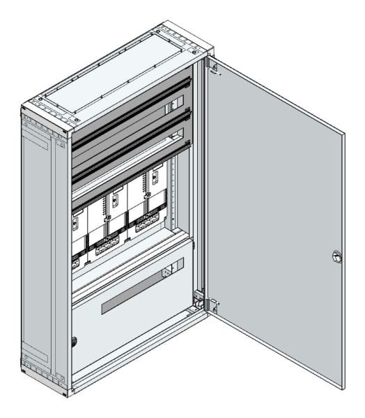 MEHLER - AP-Zählerverteiler+RW Steiermark für TN-Netz, außen B775xH1215xT250mm