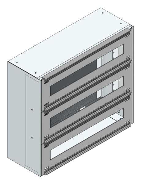 MEHLER - Masken-Sicherungsv., mit RW Nischenm. B515xH460xT175mm 3EBS