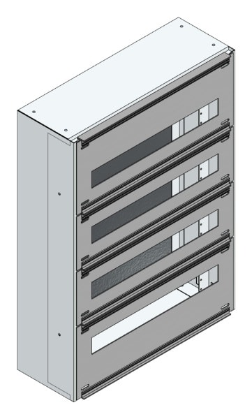MEHLER - Masken-Sicherungsv., m. RW Nischenm. B515xH710xT175mm 4EBS