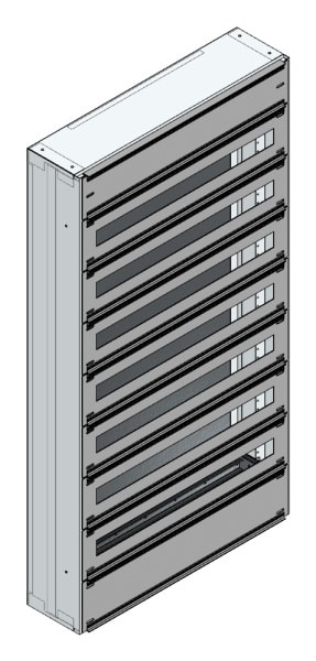 MEHLER - Masken-Sicherungsv., m. RW Nischenm. B715xH1335xT175mm 7EBS