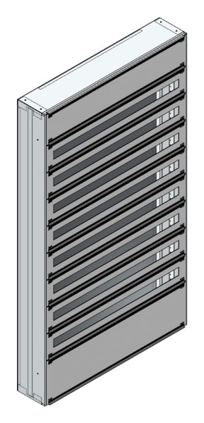 MEHLER - Masken-Sicherungsv., m. RW Nischenm. B925xH1635xT175mm 8EBS