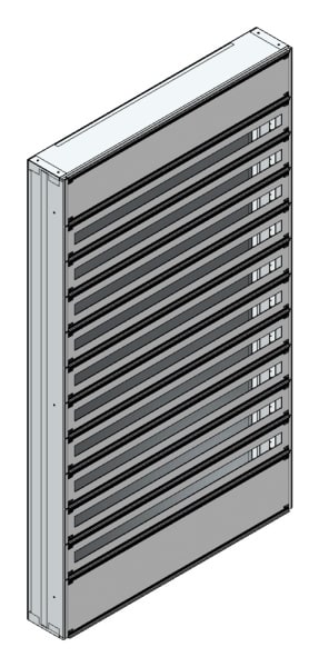 MEHLER - Masken-Sicherungsv., m. RW Nischenm. B1135xH1960xT175mm 10EBS