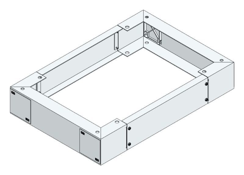 MEHLER - Sockel 100mm für AMST-B/400