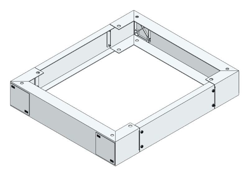 MEHLER - Sockel 100mm für AMST-B/500