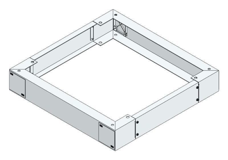 MEHLER - Sockel 100mm für AMST-B/600