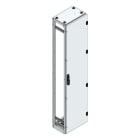 MEHLER - Alu-Anreihschrank BxHxT 400x1800x300mm o. Rückwand, o. Seitenwand, m. Türe 1fl.