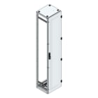 MEHLER - Alu-Anreihschrank BxHxT 400x2000x400mm o. Rückwand, o. Seitenwand, m. Türe 1fl.