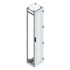 MEHLER - Alu-Anreihschrank BxHxT 400x2200x400mm o. Rückwand, o. Seitenwand, m. Türe 1fl.