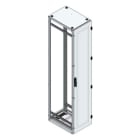 MEHLER - Alu-Anreihschrank BxHxT 400x2000x600mm o. Rückwand, o. Seitenwand, m. Türe 1fl.