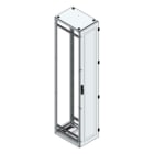 MEHLER - Alu-Anreihschrank BxHxT 400x2200x600mm o. Rückwand, o. Seitenwand, m. Türe 1fl.
