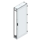 MEHLER - Alu-Anreihschrank BxHxT 800x2000x300mm o. Rückwand, o. Seitenwand, m. Türe 1fl.